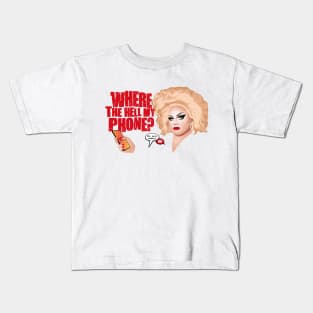 Ginger from Drag Race All Stars 6 Kids T-Shirt